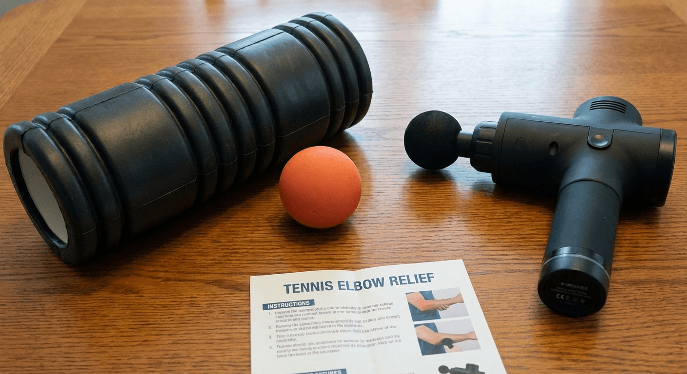 Best Forearm Massage Tools for Tennis Elbow (2026) — Clinician Reviewed