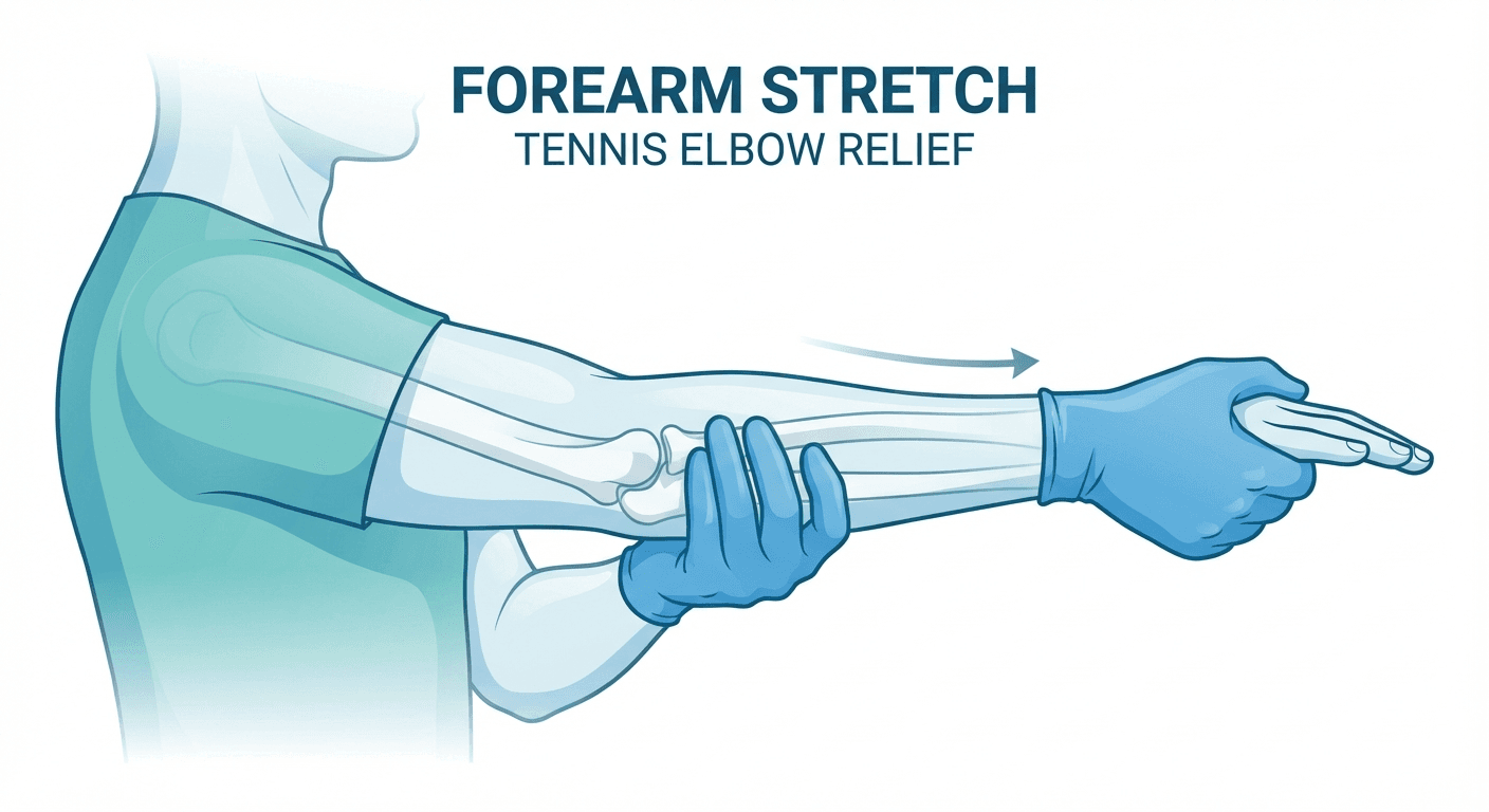 Best Forearm Stretches to Prevent Tennis Elbow (2026)
