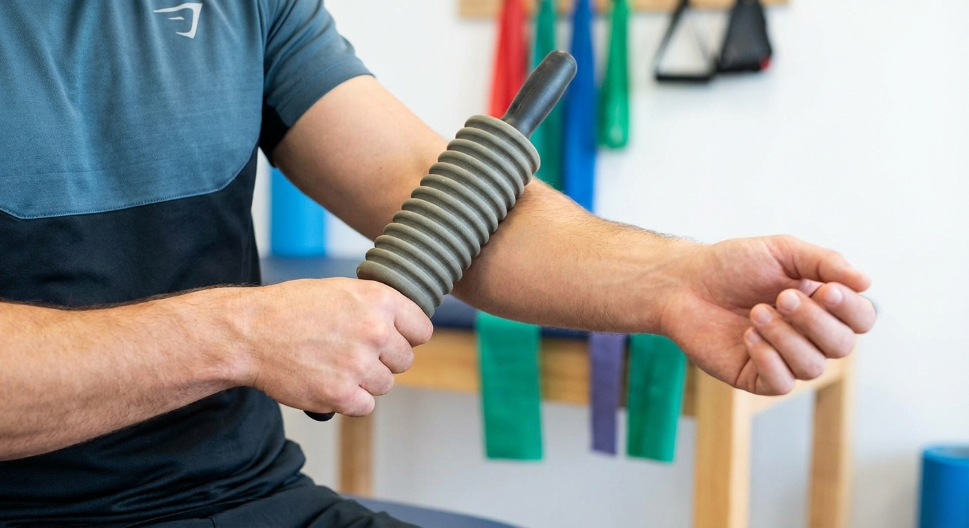 Foam roller massage stick for tennis elbow